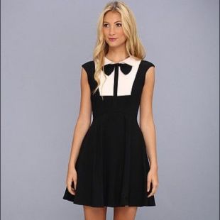 Nitcha Bow Collar Dress