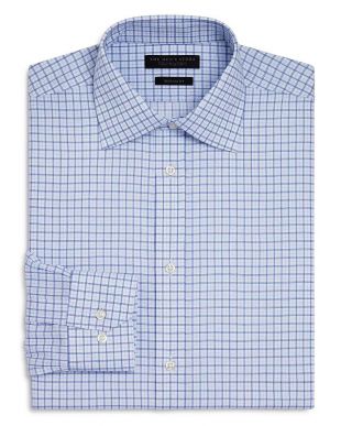 Overcheck Regular Fit Dress Shirt