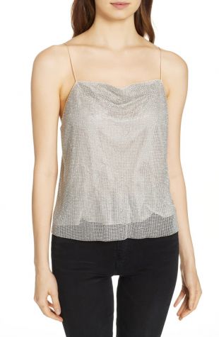 Harmon Crystal Chainmaille Camisole