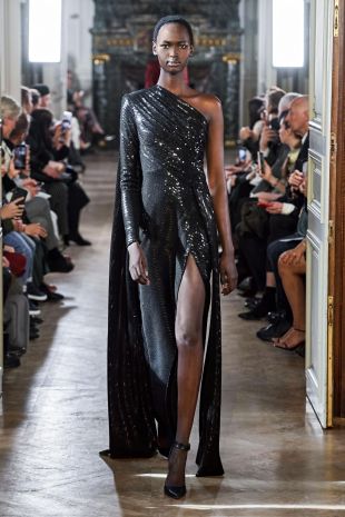 Elie Saab Black dress Read-to-Wear Autumn Winter 2019-20