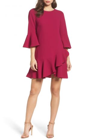 ELIZA J - Bell Sleeve Fit & Flare Dress