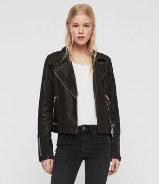 AllSaints perfecto en cuir Conroy