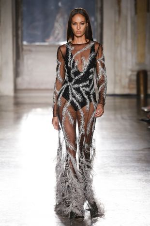 Alberta Ferretti Robe Haute Couture édition limitée Automne Hivers 2018-2019