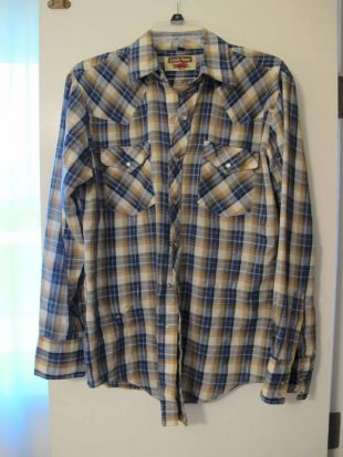 VTG KARMAN Chemise western à manches longues et