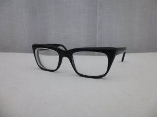 Vintage des années 50 années 60 Français Zyloware lunettes de lecture en Nylon noir rond cadre carré classique rétro Cat Eye lunettes France Hipster Mod Glam costume