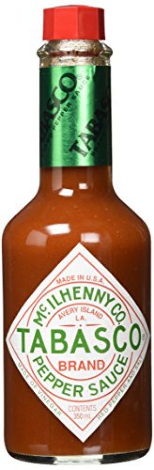 Tabasco Pepper Sauce - 350 ml / 0,35 Liter Glasflasche - original - 100% natürliche Zutaten – Hot Sauce - scharfe Chili-Sauce