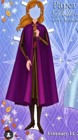 Frozen 2 Anna cosplay costume pre-order handmade Disney