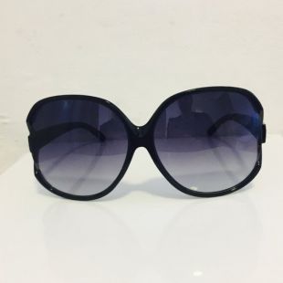 Lunettes De Soleil Vintage Oversize Années 70 - Fabriqué En France, Monture Marron - Occasion Très Bon état