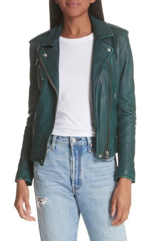 Leather Moto Jacket