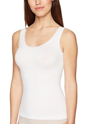 yummie - Yummie Women's Seamless Reversible Shapewear Tank top, White, S/M