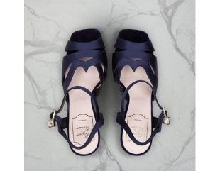 Roger Vivier Sandale Platform Viv' Bling