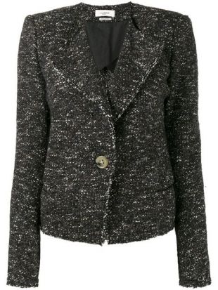 Isabel Marant Etoile Blazer En Tweed gris