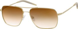 Gold Premium Aviator Sunglasses #1127814 | Zenni Optical Eyeglasses