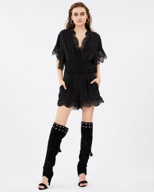 Iro Combishort en soie