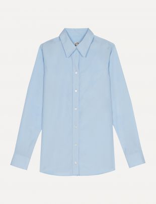 Pull blanc cassé à panneaux MM6 Maison Margiela en solde Pull blanc cassé à panneaux MM6 Maison Margiela en solde