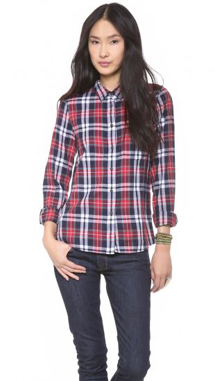 Multi Plaid Eden Boyshirt
