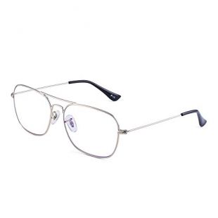 JM Lunettes Ordinateur Anti Lumière Bleue, Verres Carrés Protection Yeux Anti-éblouissants Hommes Femmes
