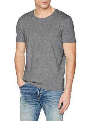Celio Men's Neunir T-Shirt, Grey Gris Chiné, (Size: X-Large)