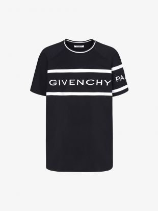 Givenchy T shirt oversized à bandes