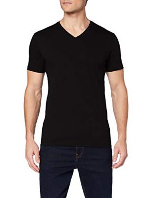 Esprit - ESPRIT Herren 997EE2K821 T-Shirt, Schwarz (Black 001), XX-Large