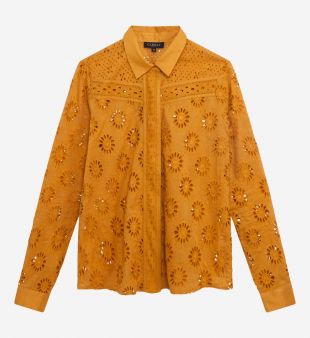 Chemise Grace broderie ajourée