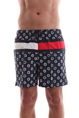 Herren Flower PRT Flag Trunk Badehose