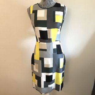 robe motif géométrique taille 6US