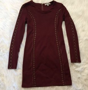 robe bordeau taille XS