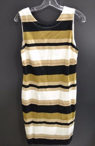 robe à rayures taille 12US taille 44 FR