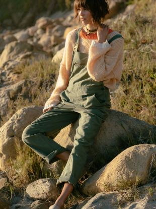 levi's surplus overalls green