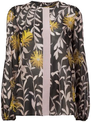 GIAMBATTISTA VALLI  floral print blouse