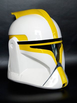 Commander Clone Trooper Helmet (Phase 1, Yellow) Clone Army Customs ...