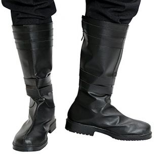 Xcoser Kylo Bottes Deluxe Film Cosplay Adulte Le Noir PU Haut Chaussures SW Costume Accessoires Custom Made