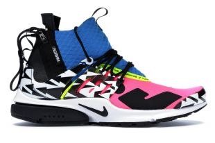 Acronym x Nike Air Presto Mid Racer Pink