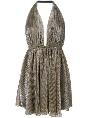 Robe à Effet Métallisé