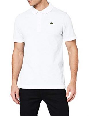 Lacoste Sport Men's L1230 Polo Shirt,White (White 001),Small (Manufacturer Size:T3)