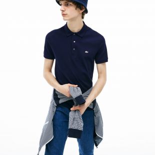 Lacoste Polo slim fit bleu marine