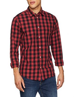 Jack & Jones - Jack & Jones Men's L/Sleeve Check Pattern Shirt, BNWT (M ...