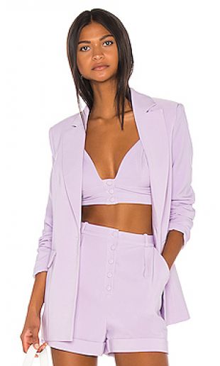Song of Style Dakota Blazer in Lilac