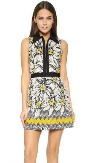 Alice + Olivia - Ellis Collared Dress