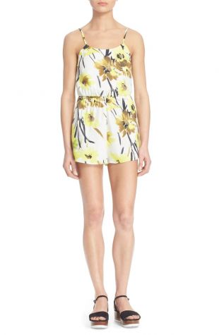 Cassia Floral Print Romper