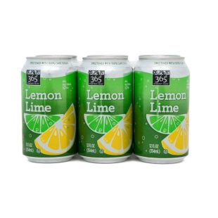 Lemon Lime - 6 x Soda Lemon Lime / 365 EVERYDAY VALUE