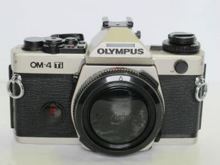 Olympus OM-4Ti Champagne 35mm SLR Film Camera Body Only
