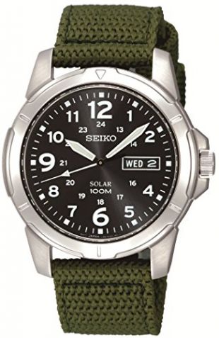 Seiko Men's SNE095P2 Stainless Steel Watch