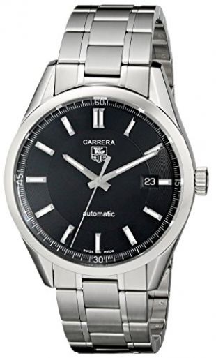 The watch Tag Hauer Carrera Calibre 5 Automatic Leonardo DiCaprio