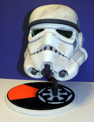 Star Wars Imperial Sandtrooper Prop Replica Helmet PropStand