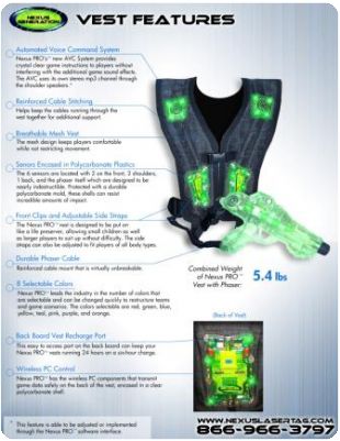Nexus/Helios / Equipement Laser Game