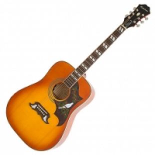 Epiphone Dove Pro violin burst
