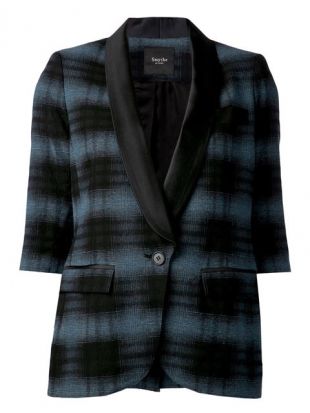 SMYTHE  blazer à carreaux