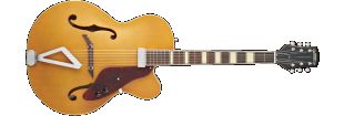 Gretsch G100BKCE Synchromatic Archtop Cutaway Electric, Rosewood Fingerboard, Flat Natural